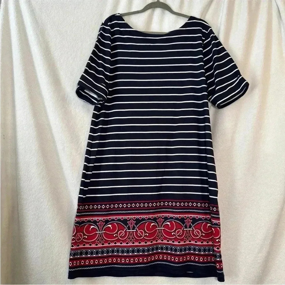 Karen Scott sport women’s dress Size XXL short sleeve summer dress